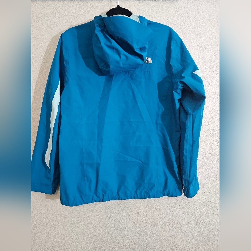 The North Face HyVent Jacket with Removable Inner Fleece Medium Blue - Picture 4 of 10